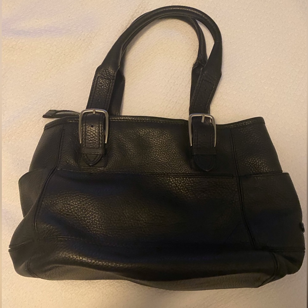 Cole Haan  pebble leather satchel bag
